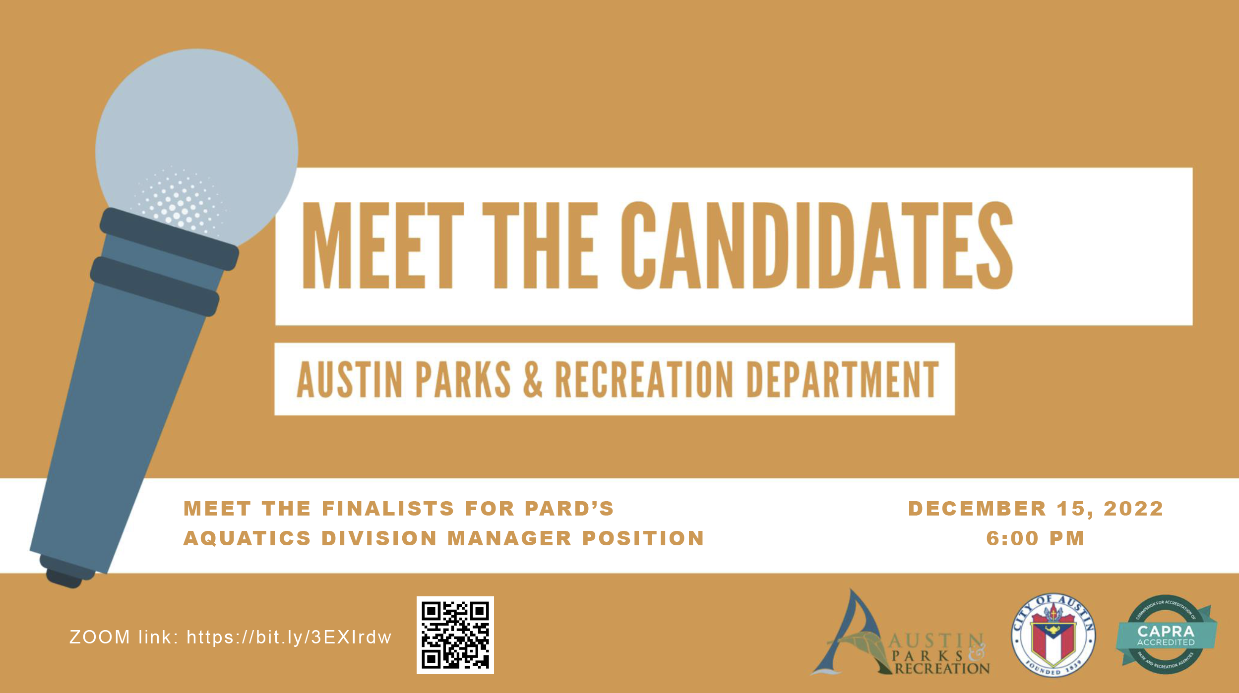 Meet Finalists for Aquatic Division Manager Position at Austin Parks and Recreation Department